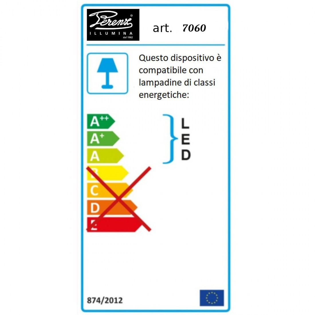 Ventilatore soffitto classico Perenz BOUQUET 7060 OL LED plafoniera rustica  pale legno E27 IP20