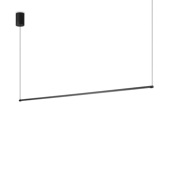 IDEAL LUX Sospensione ESSENCE   nero - L. 126 cm - H. 150 cm